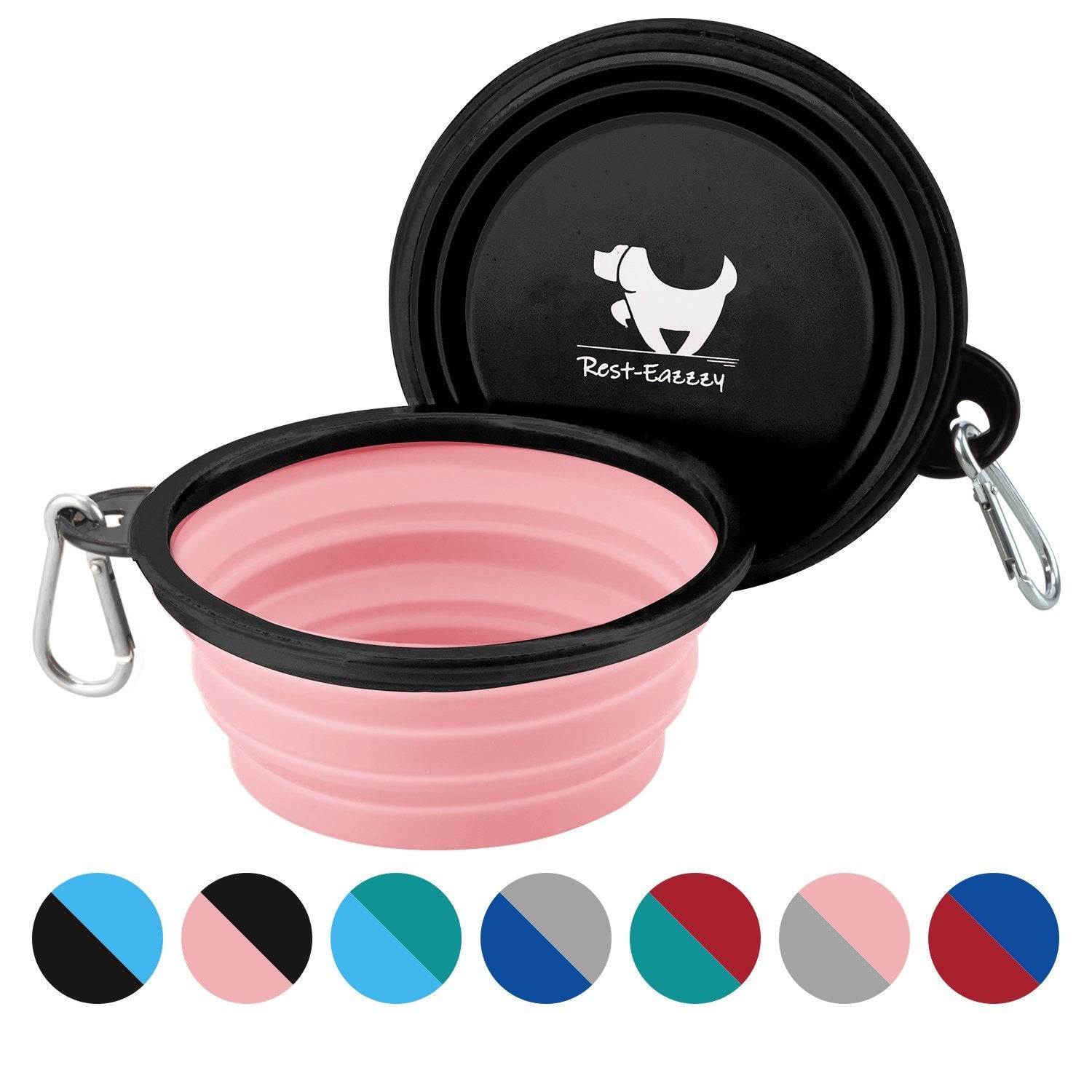 350ML 1PC Collapsible Dog Bowls for Travel Dog Portable Water Bowl for Dogs Dish for Traveling Camping Walking_15