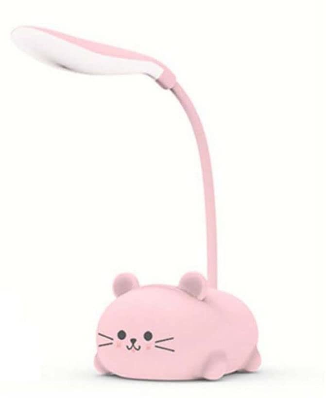 USB Charging White Light Cartoon Style Table Lamp Reading Light Night Light LED