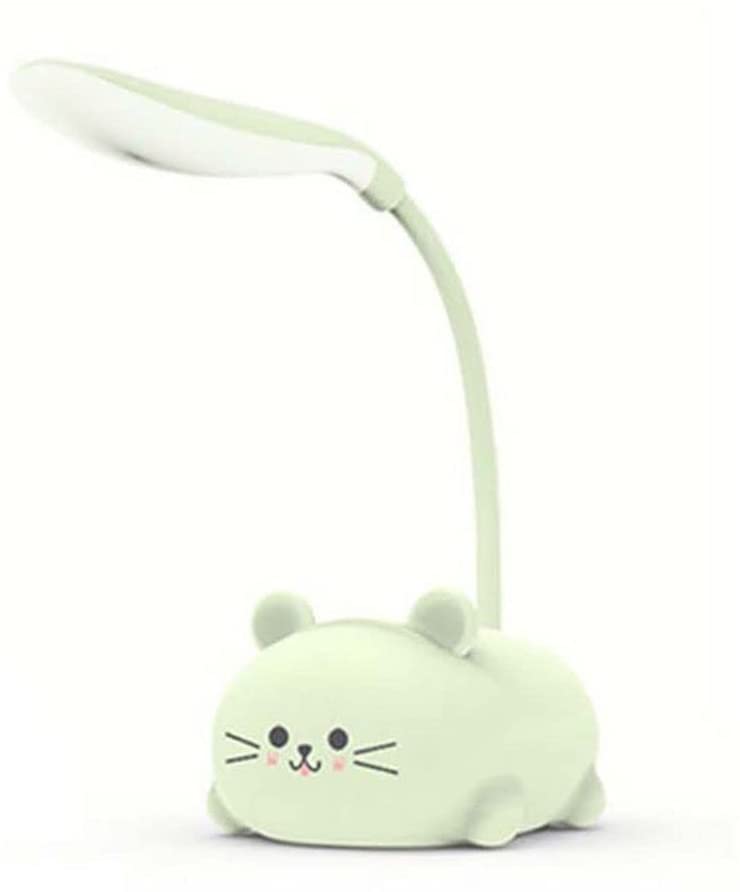 USB Charging White Light Cartoon Style Table Lamp Reading Light Night Light LED